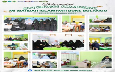 Supervisi MI Wahdah Islamiyah Bone Bolango